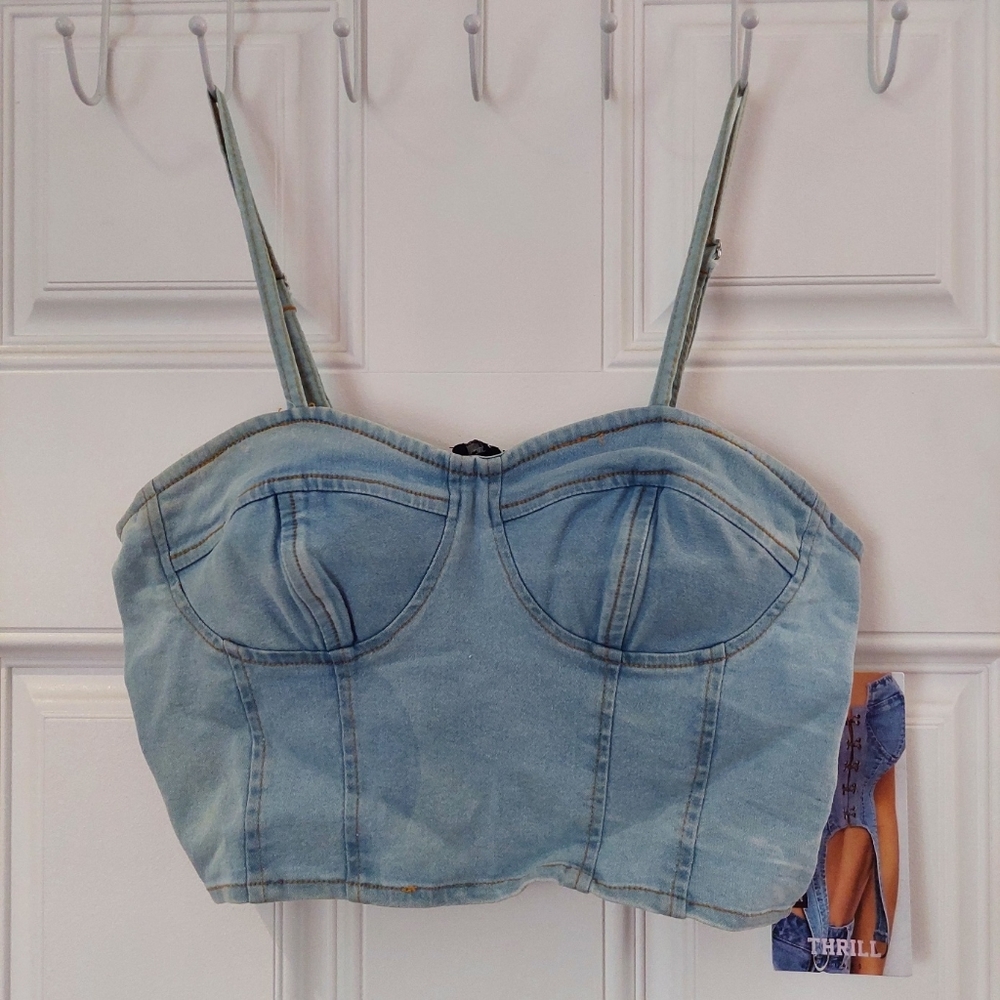 [Thrill Jeans] Denim corsets collection